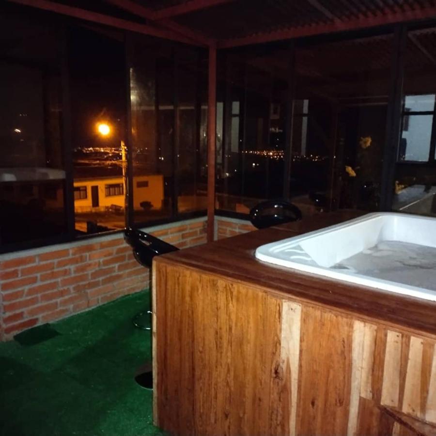 Hostal Spa Casa De Piedra Con Jacuzzi Santa Rosa de Cabal Kültér fotó