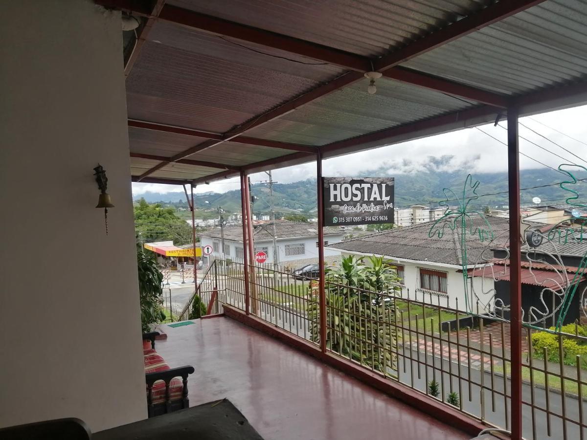 Hostal Spa Casa De Piedra Con Jacuzzi Santa Rosa de Cabal Kültér fotó